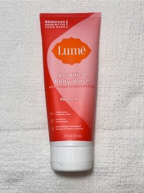 NEW Lume Acidified Body Wash Peony Rose